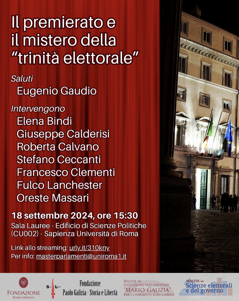 Il premierato e il mistero della trinità elettorale